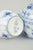 Late 20th Century Blue Fluted Half Lace Creamer and Sugar Bowl from Royal Copenhagen, Set of 2 For Sale - Image 4 of 5