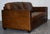 Viscount Sofa in Brown Leather from Timothy Oulton For Sale - Image 13 of 15