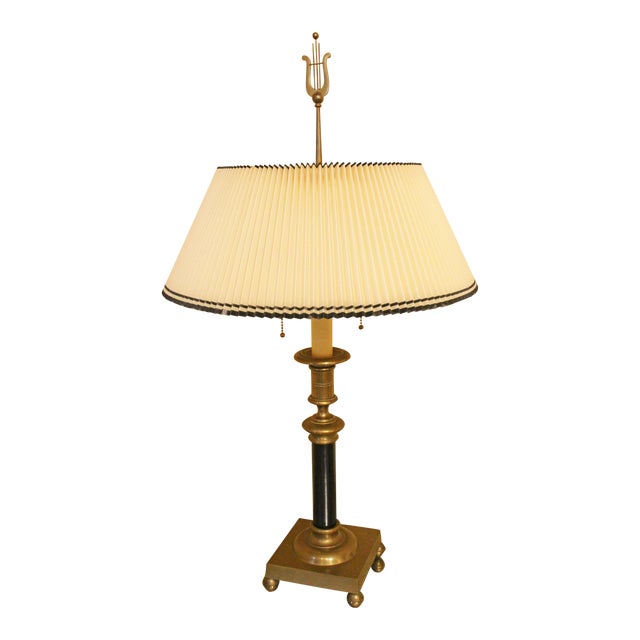 Candlestick Lamp on Square Base Chairish