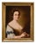 Workshop of Anton Raphael Mengs, Portrait of a Young Girl, 1750, Oil on Canvas, Framed For Sale