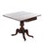 Antique Federal Duncan Phyfe Style Acanthus Carved Mahogany Card Table C1830 Measures - 29.5"h x 35.5"w x 36"d (when open)...
