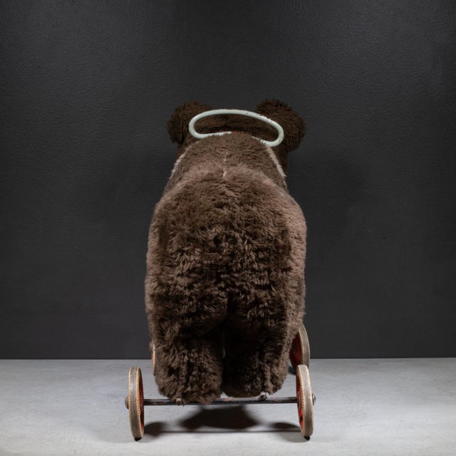 Vintage Steiff Mohair Riding Bear Toy-Germany For Sale In San Francisco - Image 6 of 10