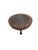 Late 20th Century Late 20th Century Kreiss “Nairobi” Coconut Shell & Bronze Drum Cocktail Table For Sale - Image 5 of 9