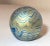 Glass Vintage Hand Blown Aurene Iridescent Sphere Shaped Studio Art Glass Paperweight For Sale - Image 7 of 12