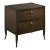 Woodbridge Furniture Petite Sarah Bedside Chest in Mink For Sale