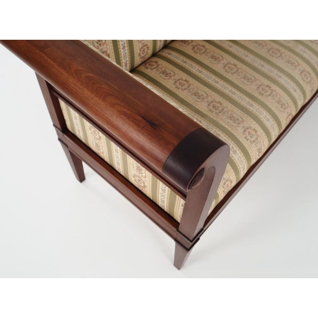 Empire French Mahogany Sofa, 1940s For Sale - Image 14 of 16