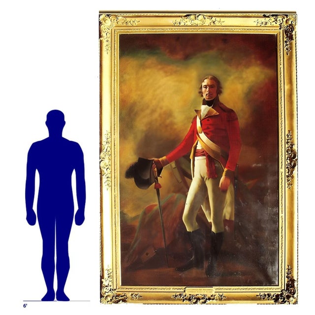 Early 19th Century Monumental Portrait of Lt. General Hay MacDowall by Sir Henry Raeburn, 1805–1815 For Sale - Image 5 of 7