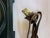 Vintage Frederick Cooper Style Archaic Bronze "Taotie" Lamp | James Mont Era Chinoiserie For Sale - Image 9 of 12