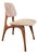 Mid-Century Modern Sculptural Walnut Side Chair by Bertha Schaefer For Sale
