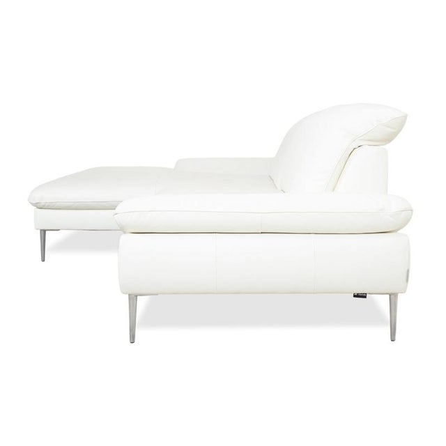 White Leather Corner Sofa from Willi Schillig For Sale - Image 15 of 16