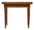 French Walnut Game Table with Marquetry and Reversible Felt Top, Circa 1880 For Sale