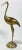 Mid 20th Century Vintage Etched Brass Shorebird Figure* For Sale - Image 5 of 8