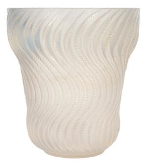 Actinia Vase in Opalescent Glass by René Lalique, 1934