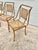 Gold Vintage Hollywood Regency Gilt Metal Dining Chairs With Rope Detailing-Set of 4 For Sale - Image 8 of 11