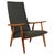 Model Ge-260 Lounge Chair in Oak and Wool by Hans J. Wegner for Getama, 1960s For Sale - Image 9 of 9