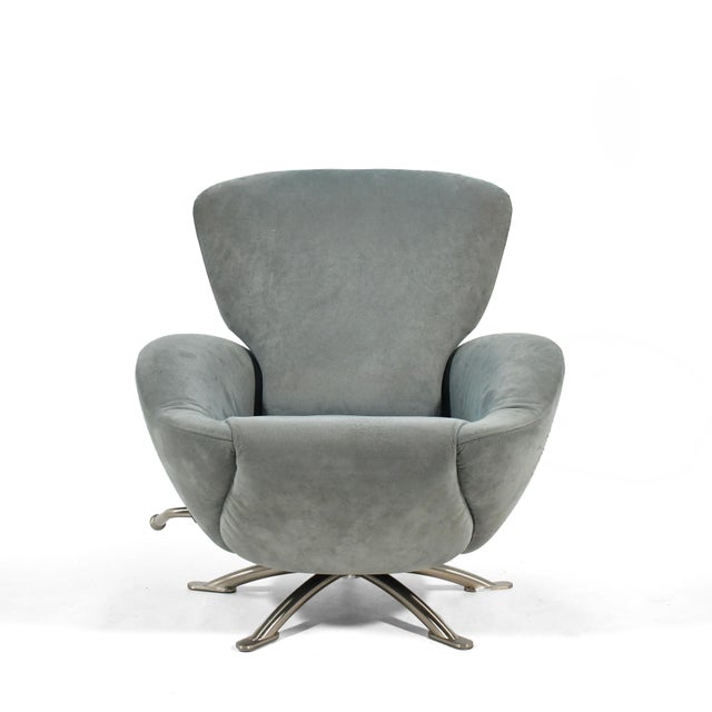 Cassina Toshiyuki Kita "Dodo" Reclining Lounge Chair by Cassina For Sale - Image 4 of 16