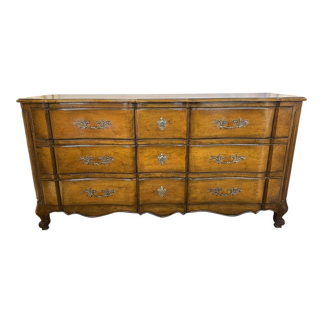 Vintage Bodart French Provincial 9-Drawer Chest of Drawers For Sale