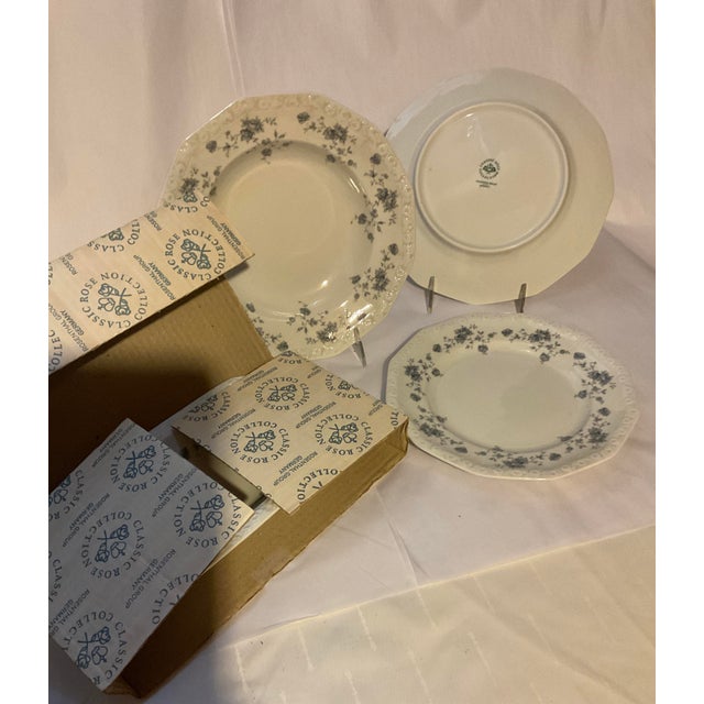 Ceramic New 1970s Rosenthal Porcelain With Grey Bouque - 73 Pieces Set For Sale - Image 7 of 18
