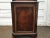 English Vintage George III Style Satinwood Inlaid Mahogany Corner Cabinet For Sale - Image 3 of 6