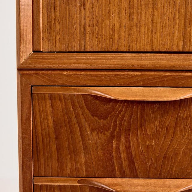 Vintage Teak Highboard, 1960s For Sale - Image 9 of 18
