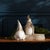 2020s Modern Terra Cotta Gnome Figurine with Marble Finish (Set of 2) For Sale - Image 5 of 5