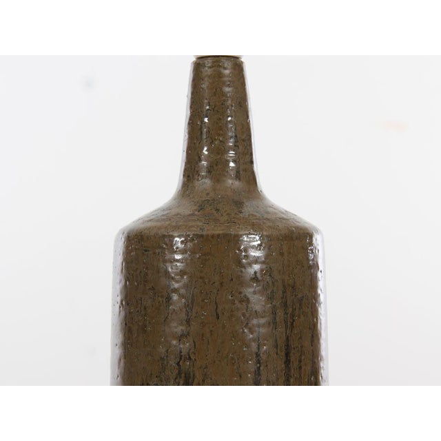 Mid-Century Modern Mid-Century Modern Ceramic Lamp by Per and Annelise Linnemann Schmidt for Palshus, 1960s For Sale - Image 3 of 7