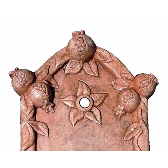 21st Century Terracotta Wall Fountain For Sale - Image 4 of 6