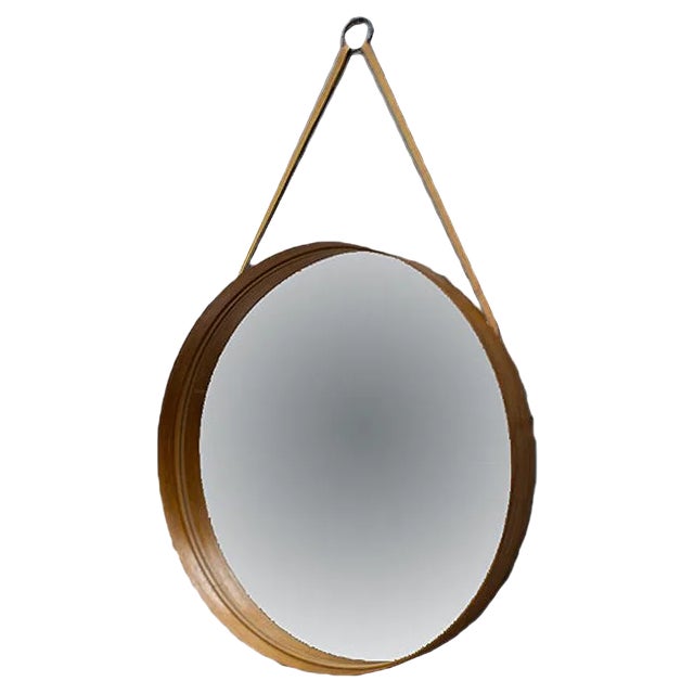 Teak Wall Mirror from Markaryd, 1960s For Sale
