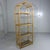 Vintage Rack in Rattan and Smoked Glass, 1970s For Sale - Image 11 of 11