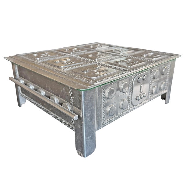 Modern Vintage Stainless Steel Box by Stanley Szwarc For Sale - Image 3 of 16