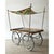 Vintage Wooden Market Cart With Fabric Canopy For Sale - Image 11 of 12