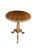 Vintage Mersman Queen Anne Tripod Side Table – Mahogany Pedestal Wine Table, Georgian Style Accent, Cabriole Legs Elevate...