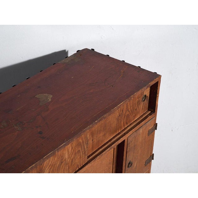 Antique Japanese Storage Chest – Meiji Period (c.1868-1912)Dimensions: Length: 95 cm Depth: 40 cm Height: 98 cmStyle:...