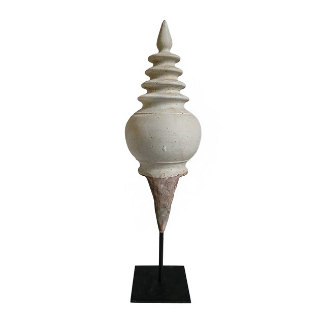 Traditional Mid 20th Century Thai Stupa Architectural Detail For Sale - Image 3 of 13