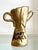 Gold Vintage Ceramic Gold Plated Last Place Trophy For Sale - Image 8 of 12