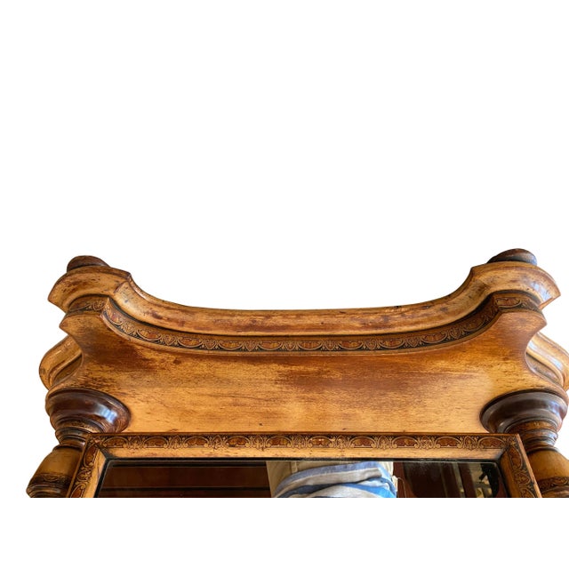 Scottish Cheval Table Dressing Mirror For Sale - Image 10 of 12