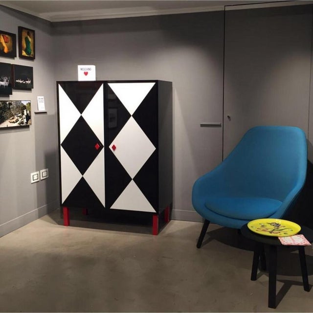 Purple Camicia Corta Cabinet in Powder-Coated Aluminum by Altreforme For Sale - Image 8 of 10