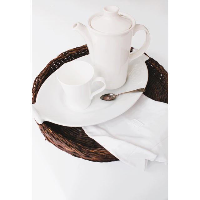 Ceramic English 14.5" Ironstone Oval Platter/ H. Alcock & Co For Sale - Image 7 of 7