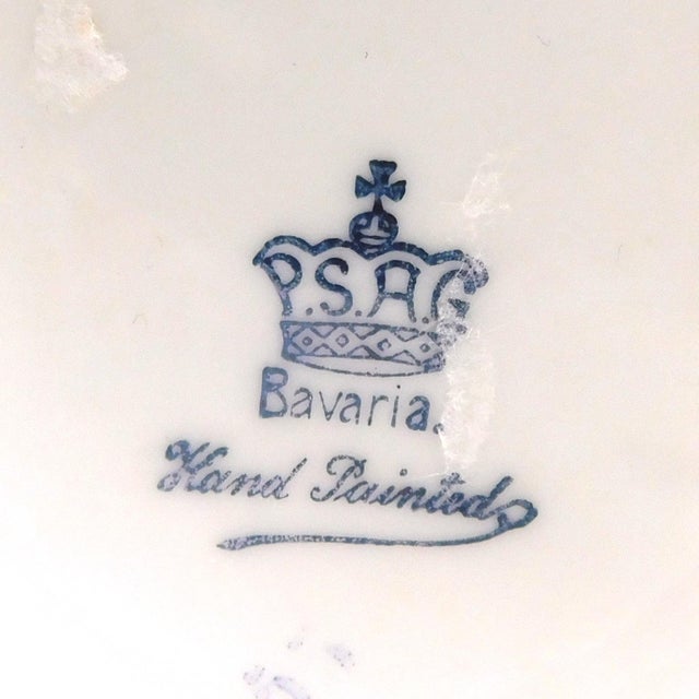 Ceramic 1960s Schoenwald Bavaria Floral Coffee Pot Teapot For Sale - Image 7 of 7