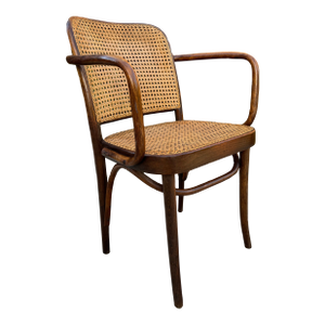 1930s Vintage Chair in the Style of Thonet Model 811 ‘Prague Chair’ by Josef Hoffmann