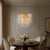 Aloadecor 11-Light 22'' Modern Branch Chandelier With Glass Leaves in Painted Brass for Dining Room and Entryway For Sale - Image 9 of 12