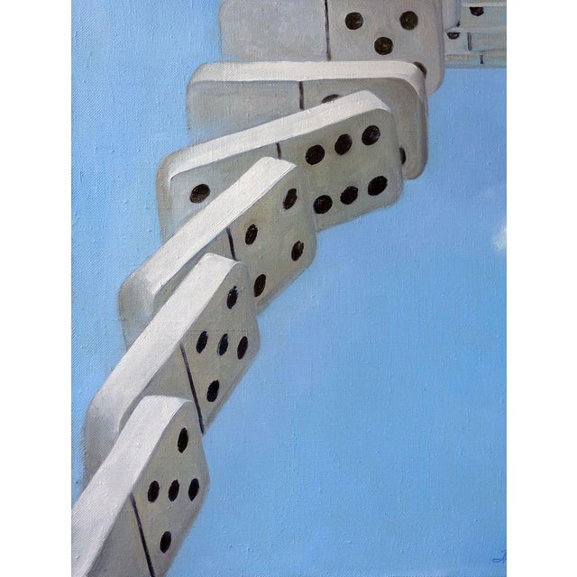 Oil Painting Domino Varvarov Anatoly Viktorovich For Sale - Image 6 of 7