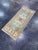 Textile Turkish Mini Rug Oriental Hand Knotted Vintage Rug 1'7" x 3'8" #17904 For Sale - Image 7 of 8