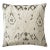 The House of Scalamandré Tashkent Velvet Pillow, Smoke For Sale