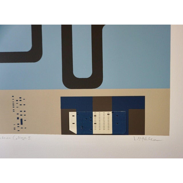 Contemporary 1970s Lee Adler Modern Collage For Sale - Image 3 of 5