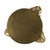 Gold Palmetto Side Table For Sale In Greensboro - Image 6 of 7