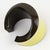 This stunning Salvatore Ferragamo, Italy, bracelet bangle features a massive, geometric, chunky cuff shape, built on...