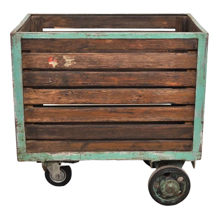 Industrial Factory Cart, 1950s | Chairish