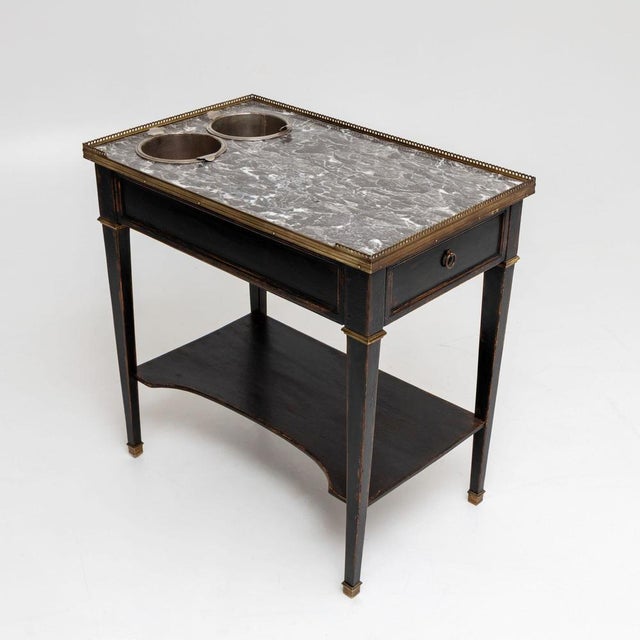 Side Table for Champagne Coolers, 1950s For Sale - Image 3 of 6