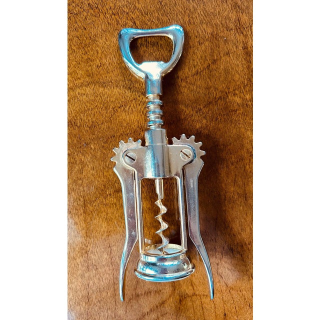Traditional Vintage Brass Cork Screw, Made in Germany For Sale - Image 3 of 4